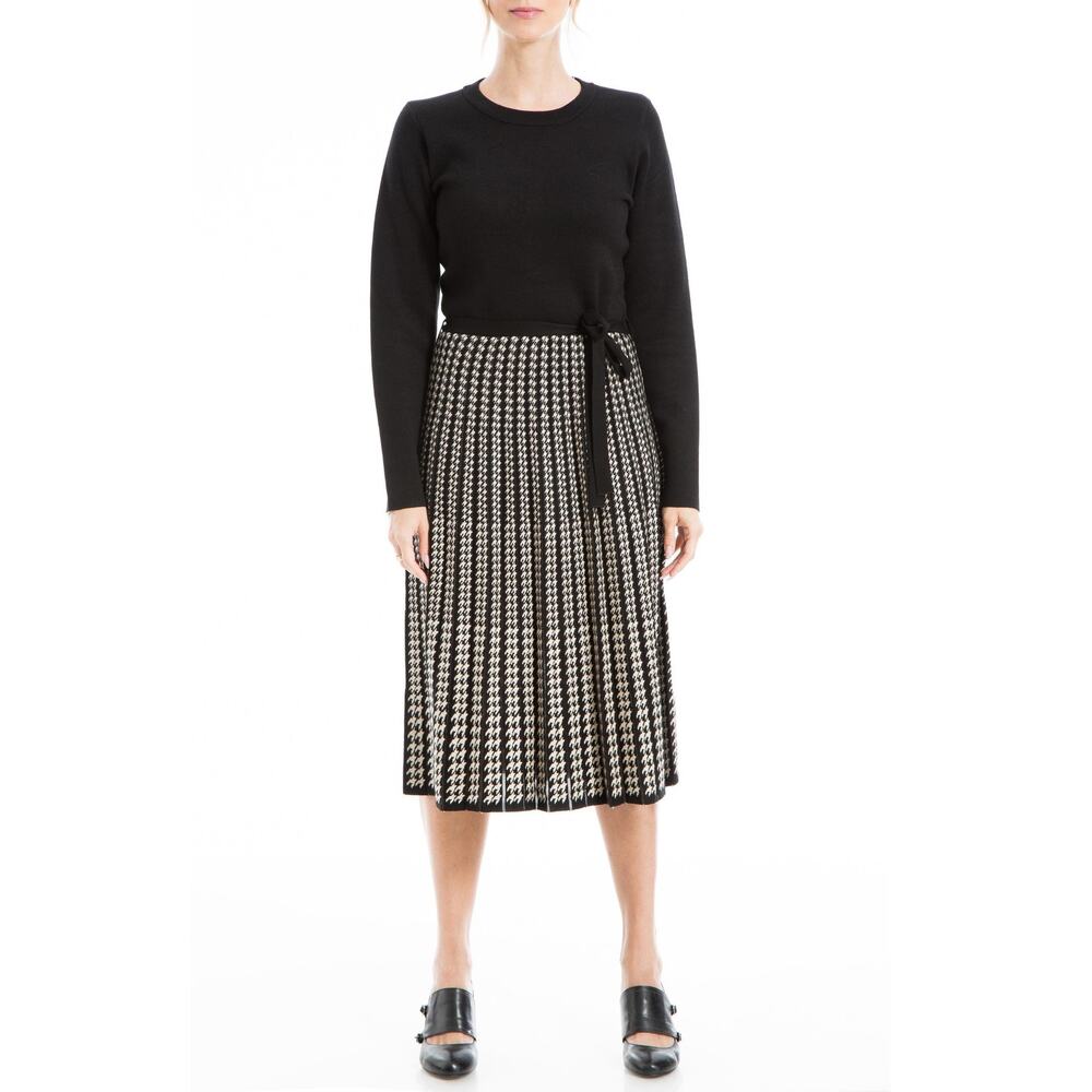Long Sleeve Midi Sweater Dress MAX STUDIO